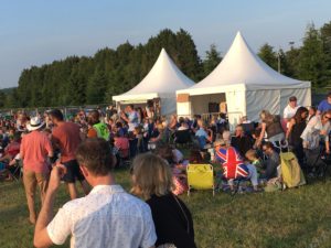 Trade Event Case studies: A pair of Four Jays Pagodas at Bedgebury Forst Live concerts